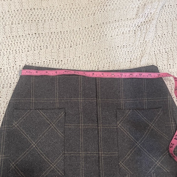 Mango size small plaid skirt - Picture 3 of 7
